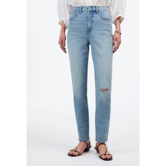Madewell The Perfect Vintage Jeans Hernando Wash Blue Size 29 NWOT NU073 - Picture 1 of 6
